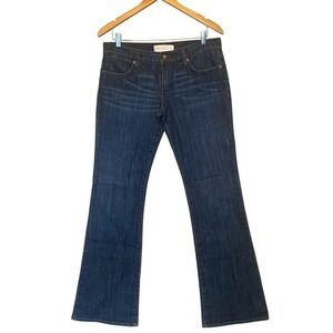 Paper Denim Cloth Women's Jeans Dark Wash Bootcut Denim Blue Pants mid rise